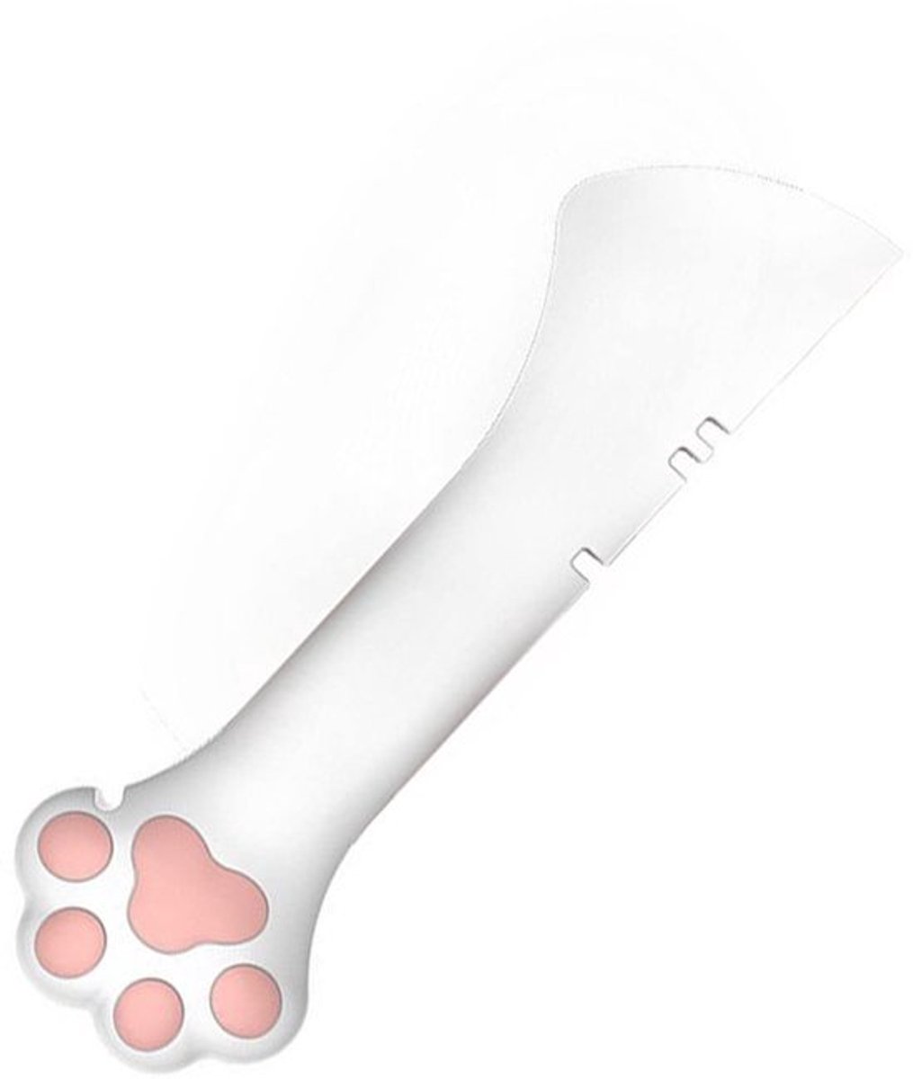 Cat Blikopener Cat Design Siliconen Materiaal Multifunctioneel Wit