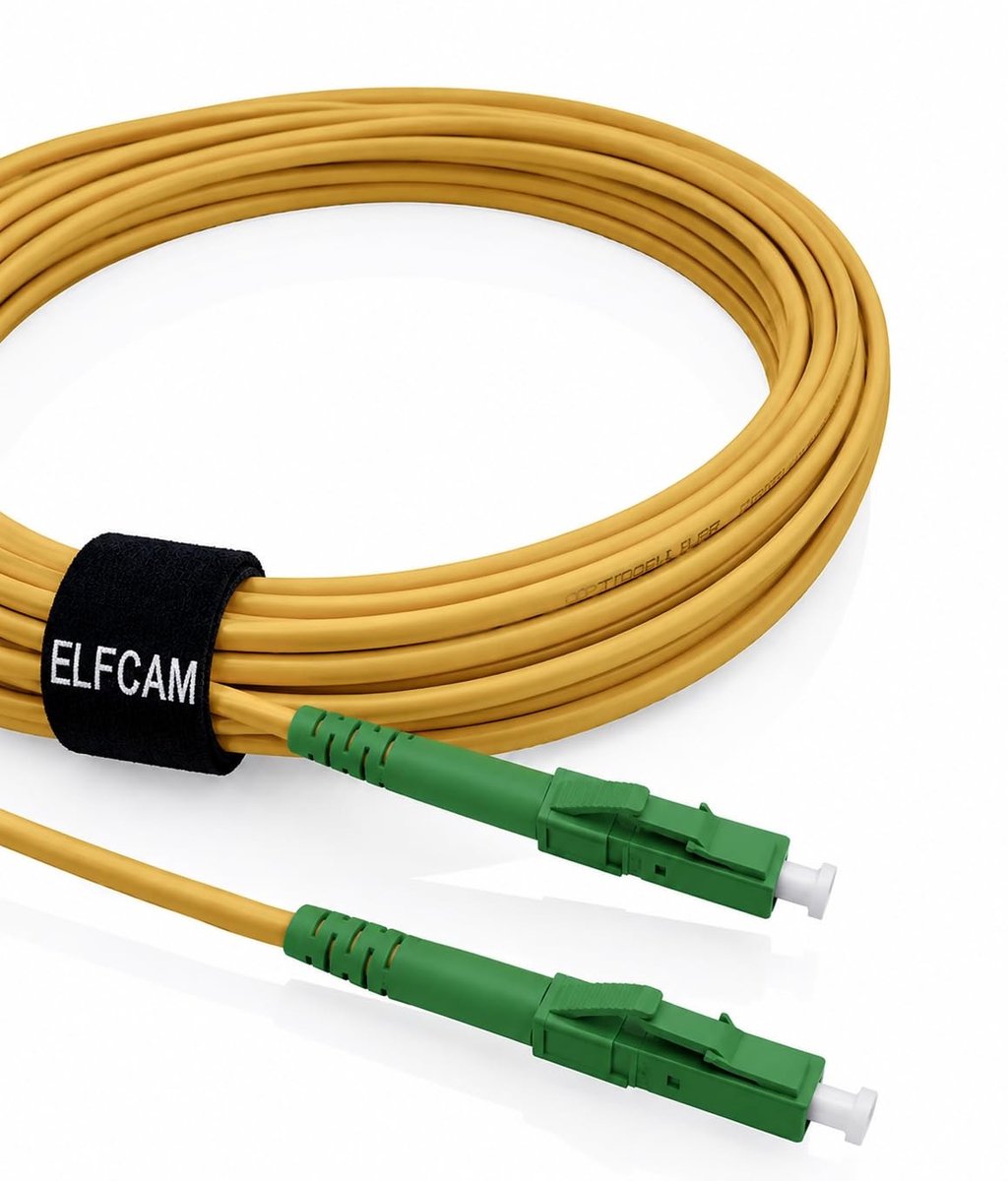 Fiber Optic Kabel LC/APC naar LC/APC - 9/125μm
