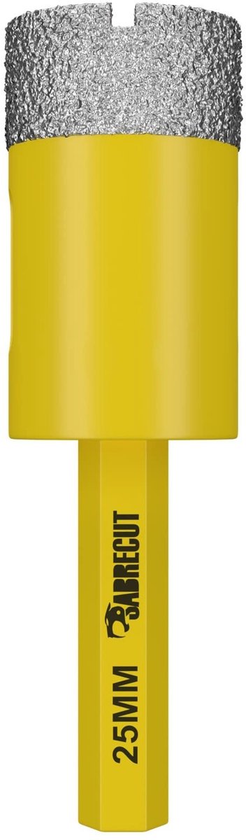 25mm Diamant Boor - Voor Cement, Porselein en Graniet
