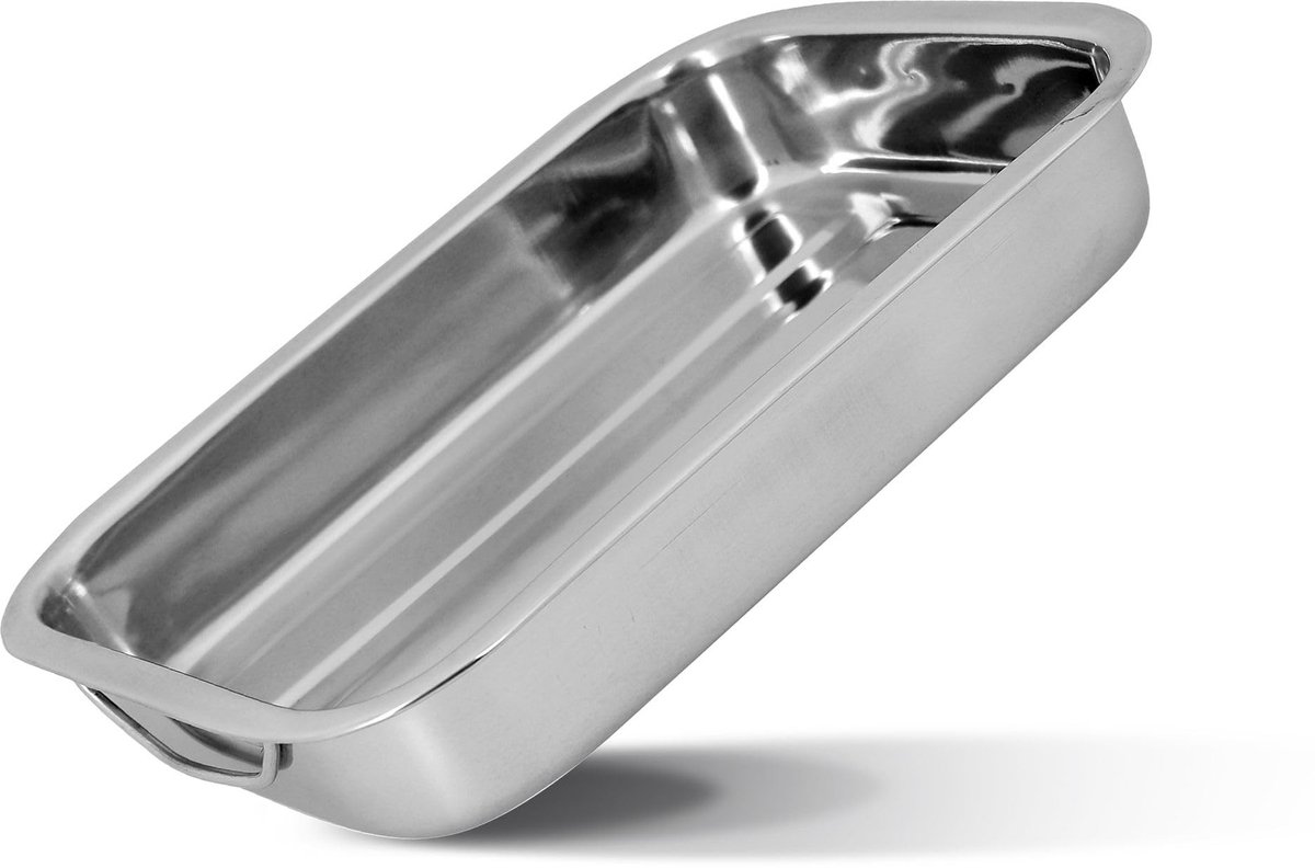 Bakvorm Rectangular met Vouwhandvat - 35x25 cm
