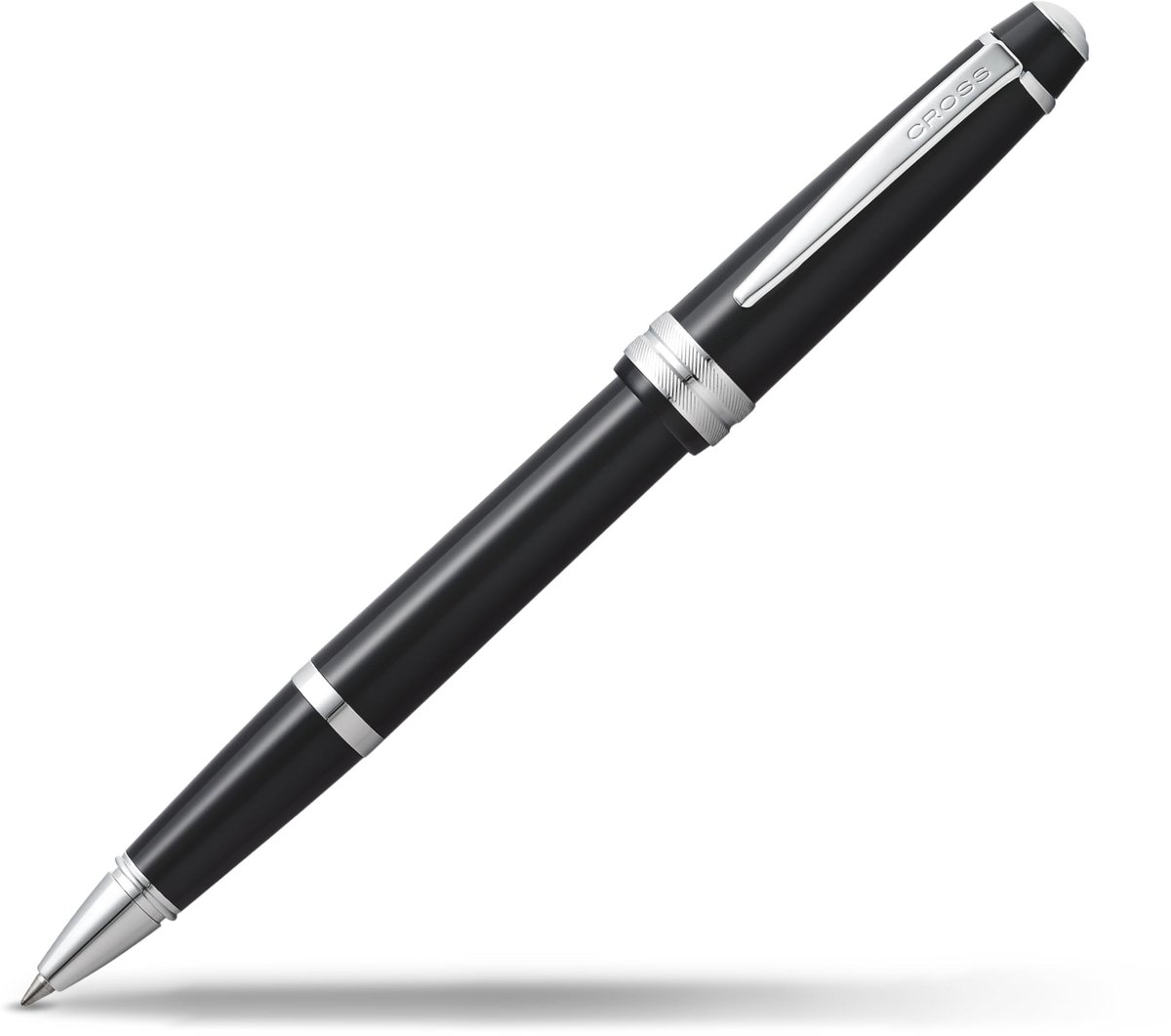 Rollerbal Pen met Medium Gel Inkt - Zwart