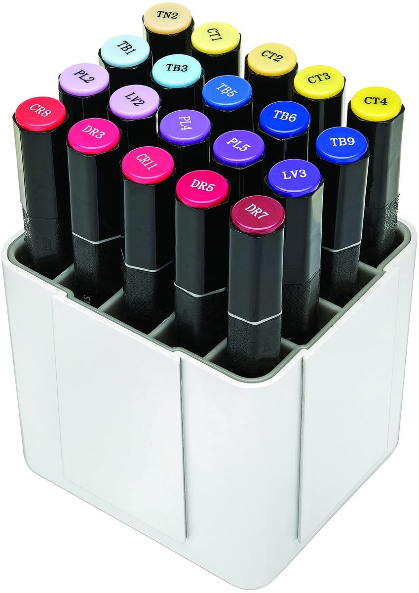 Marker Organizer - Wit - Voor Stiften en Potloden