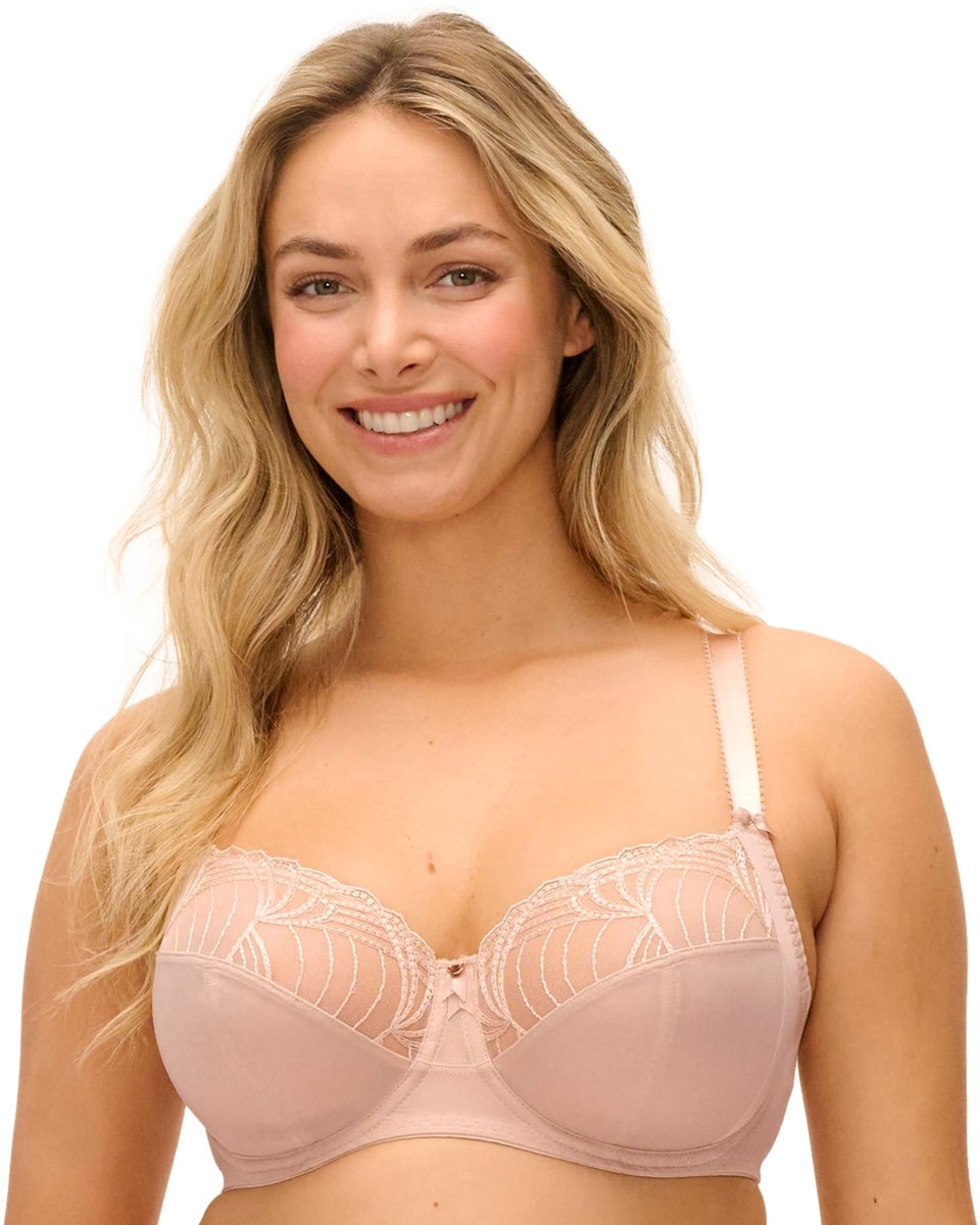 Dames Ondersteunende Beha met Ondersteuning - Natuurlijk Beige - 1-Pack