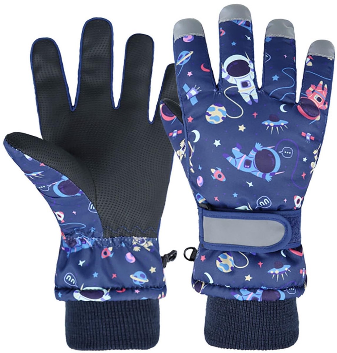 Kinderhandschoenen voor Winter - Waterdicht en Warm - Grijs