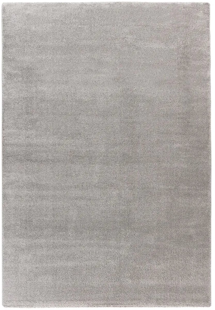 Dutch XXL Hoogpolig Vloerkleed | Tapijt | Nila | Uni | Grijs | 160x230 cm