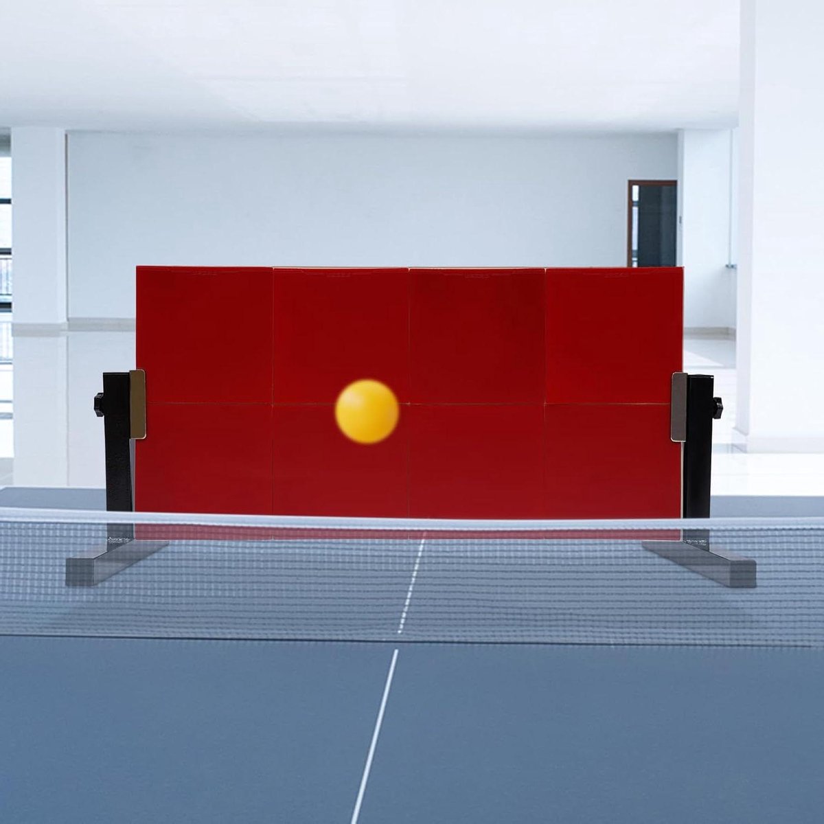 Tafeltennis Rebound Board - Ping Pong Springplank - Zelf Training - 360° Hoekverstelling - 66 x 33 cm