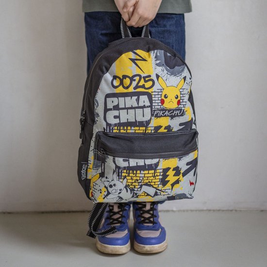 Pokémon Gotta Gatch 'Em All! Rugzak - Zwart - Pikachu