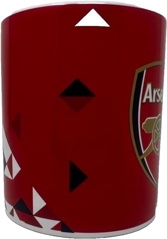 Arsenal Mok - Voetbal Mok - Koffie Drinken - Keramiek Materiaal - 315 ml - Rood Wit — afbeelding 4