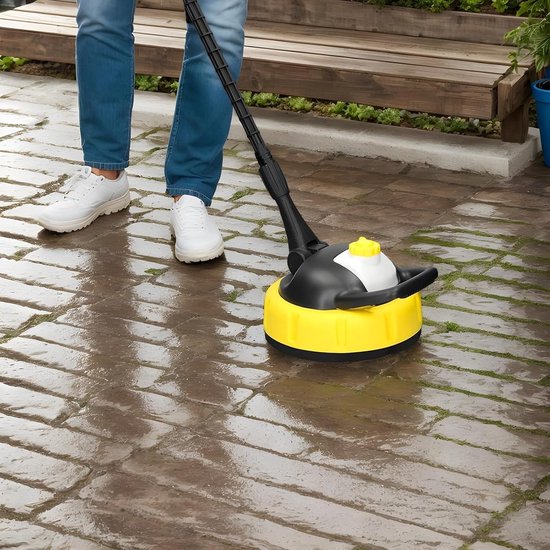 Hogedrukreiniger Oppervlaktereiniger - Terrasreiniger Opritreiniger - Buitenruimte Reinigen - Efficiënte Vloerreiniging - 30 x 30 x 30 cm - Meerkleurig — afbeelding 4