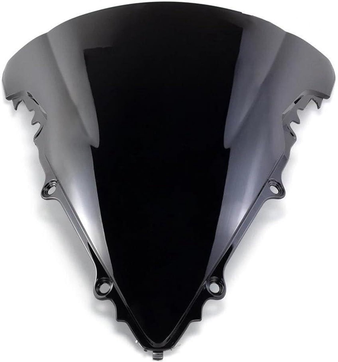 Motorfiets Windscherm - Voorruit Kuip - Rijcomfort Verbeteren - Goede Windbescherming - Voor YZF R6 2003-2005 - Zwart