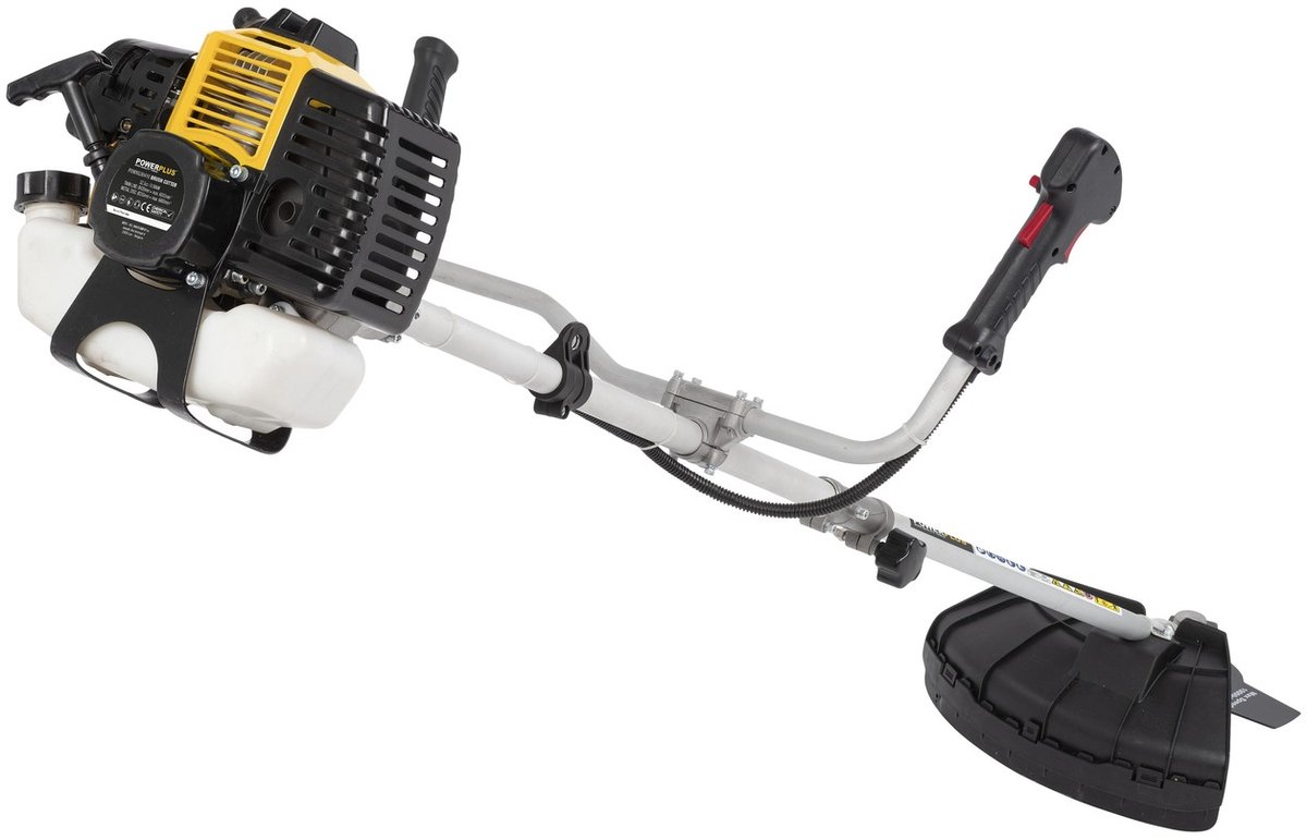 Bol.com Powerplus Benzine Bosmaaier POWXG30410 - Benzine Bosmaaier en Grastrimmer van 32,5 cc met 0,8 l Tankinhoud - Tuingereeds... aanbieding