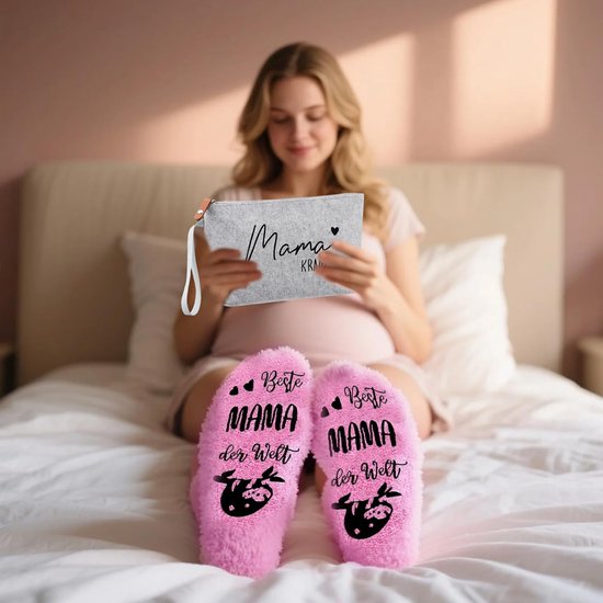 Mama Kram Set - Cadeauset Moeder - Verzorging en Comfort - Stijlvol en Praktisch — afbeelding 2