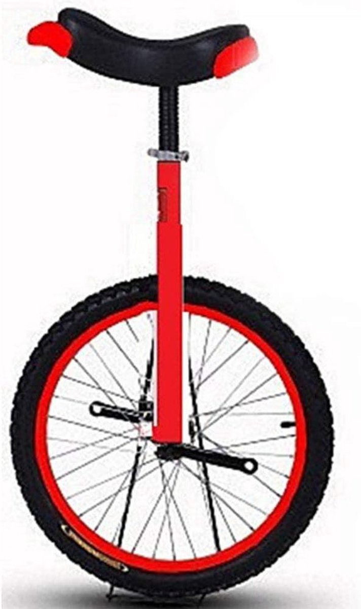 Eenwieler Kinderen Balansfiets Oefenfiets Fitness Balans Extra Dikke Band 16 inch Rood