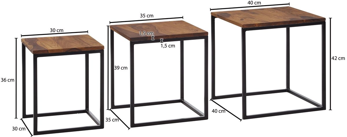 Sky Style Mai Bijzettafel Set Zie omschrijving