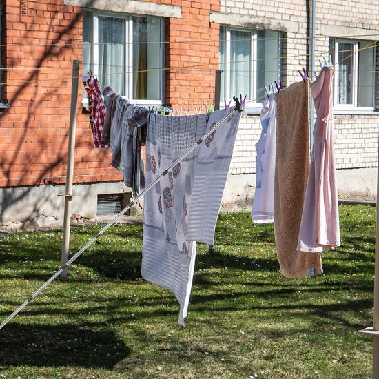 Verlengstok met Haak - Uitschuifbare Stok Ophangstok - Buiten Decoratie Ophangen - Verstelbare Lengte - 457 cm - Zwart — afbeelding 4