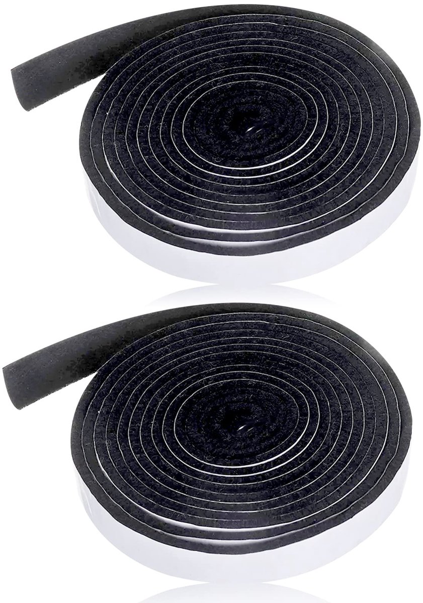 Dailygoods - 2 stuks zelfklevend oven afdichtingskoord voor schoorsteen