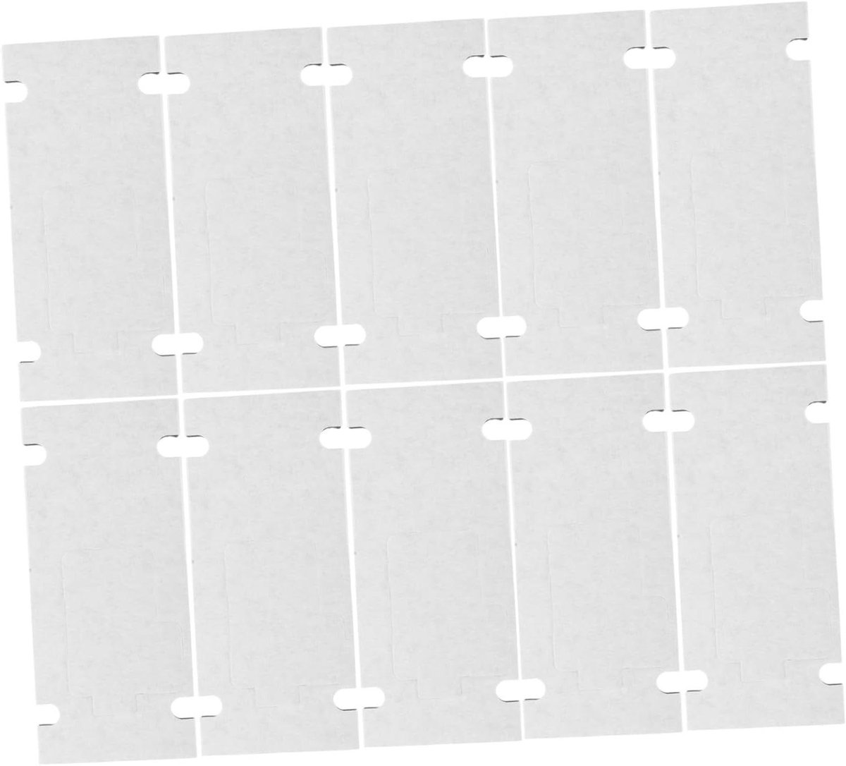 Deurbel Montagebeugel - Deurbel Houder - Deurbel Installeren - Zonder Boren - 11.8 x 5.2 cm - Wit