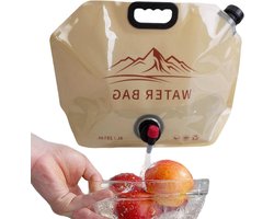 Draagbare Waterzak - Drinktanks Opvouwbaar - Outdoor Hydratatie - Versterkte Opslag - 8 liter - Uniek kenmerk
