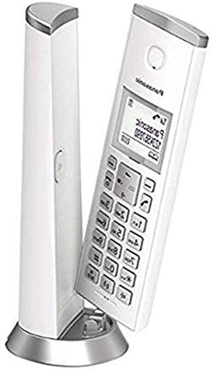Draadloze Telefoon - DECT Telefoon - Thuis Bellen - Ongewenste Oproepen Blokkeren - 15-inch LCD - Wit