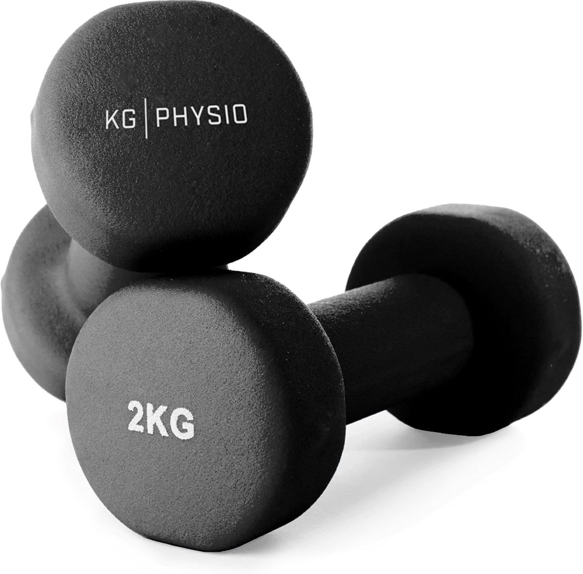 Neopreen Halters Set met A3 Posters - Gewichten van 1-10 kg voor Thuis Workouts