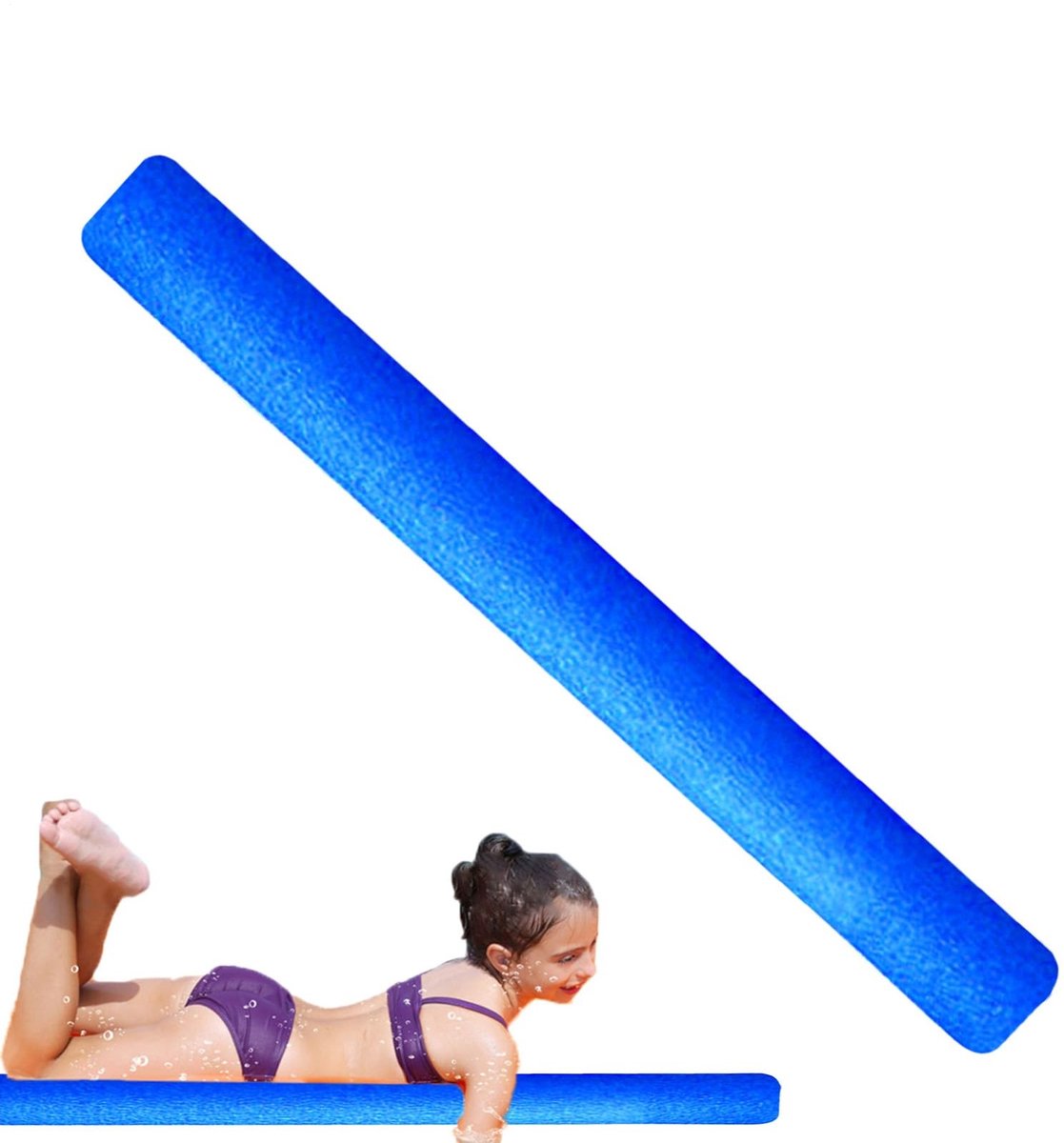 Dailygoods- Drijfnoedel 59 Inch - Stevige Schuim Buis - Multifunctionele Zwemstick - Drijvend Speelgoed - Ideaal voor Knutselprojecten - Betrouwbaar Drijfvermogen