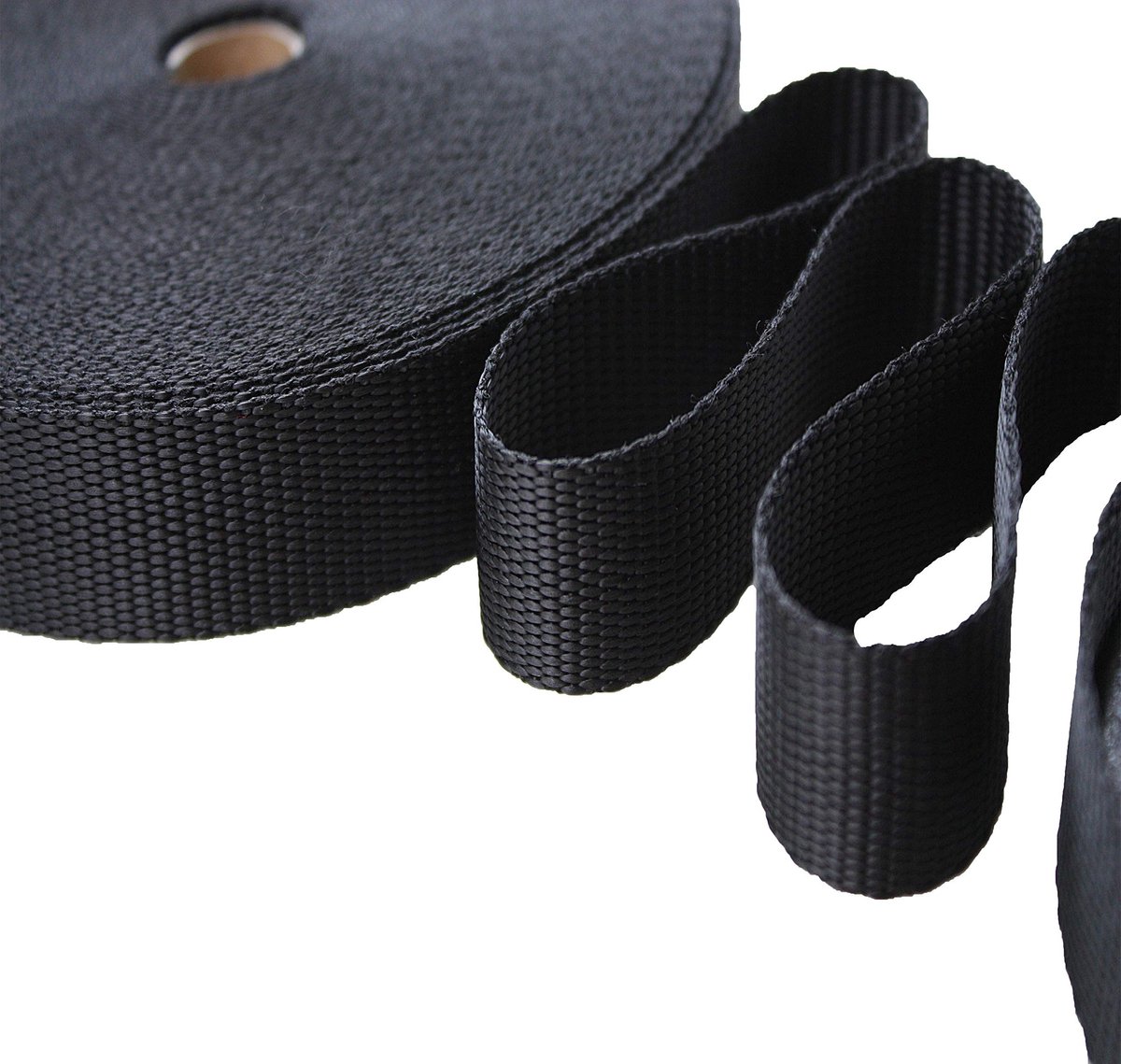 Dailygoods- Webband Robuust 20mm Breed - Polypropyleen - Waterafstotend - Scheurvast - 50 Meter - Ideaal voor Rugzakken/Tassen - Riemband