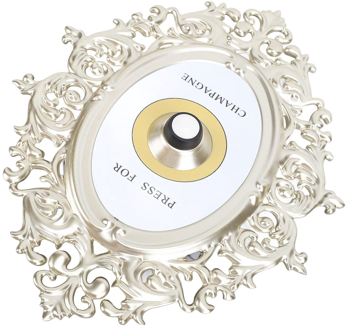 Dailygoods - Druk op voor Champagneknop - Decoratieve Bellen Deurbel