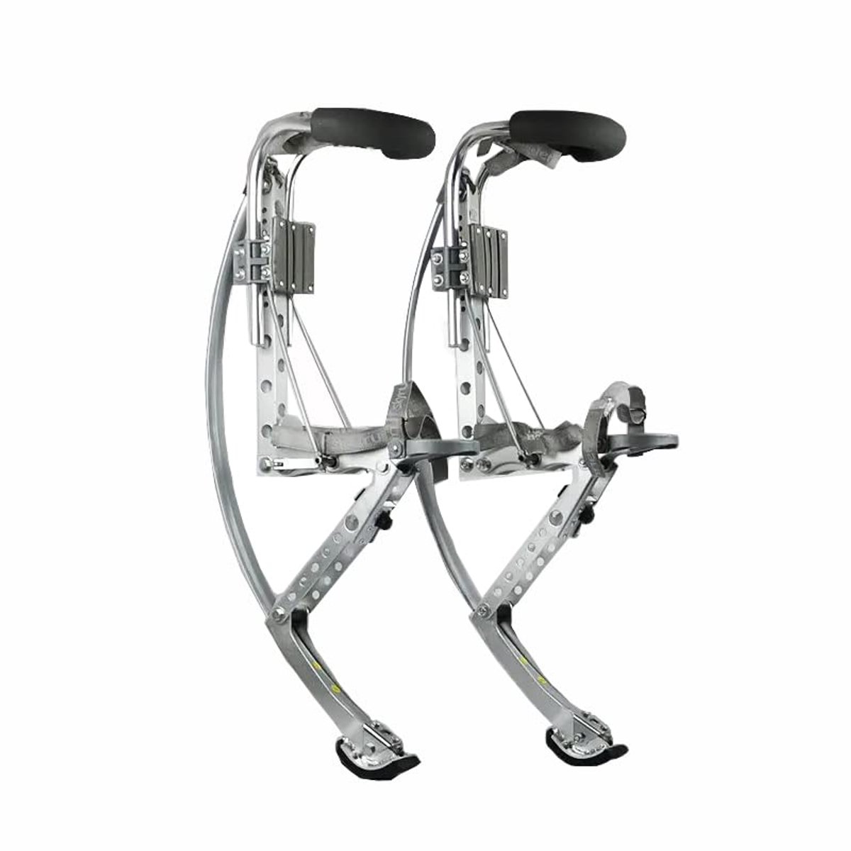 Dailygoods- Pogo Stick - Voor Kinderen/Volwassenen - Tot 110 kg - Schokbestendig - Vlakke Veer - Optimale Springenergie - Springstelten