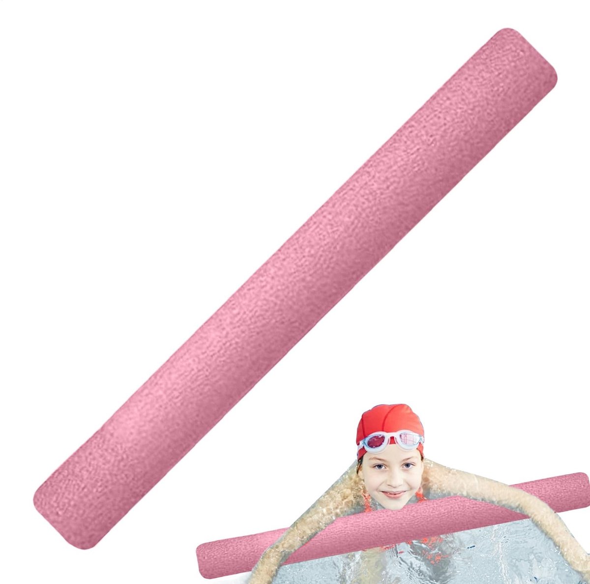 Dailygoods- Drijfnoedel 59 Inch - Stevige Schuim Buis - Multifunctioneel Zwemaccessoire - Drijfvermogen - Ideaal voor Knutselprojecten - Geschikt voor Kinderen en Volwassenen - Zwemstick