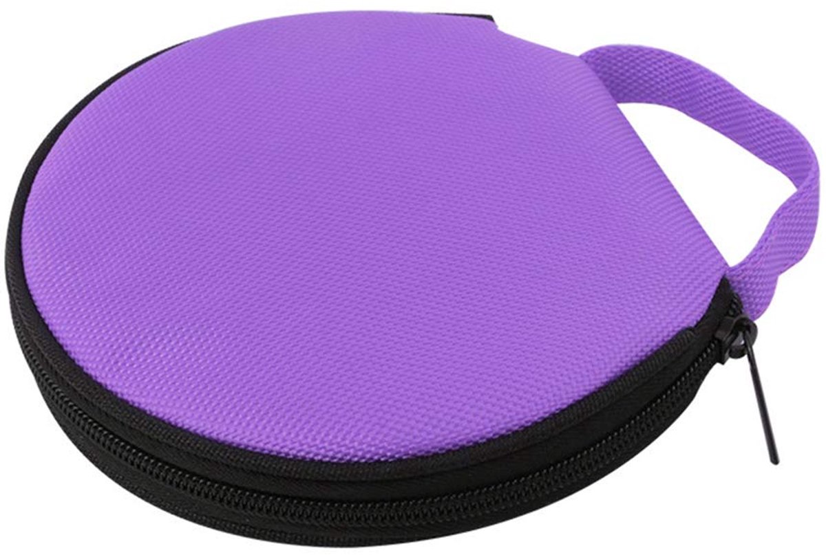 Dailygoods - CD-hoes 20 Capaciteit - Draagbare Oxford Doek Opbergtas voor DVD's