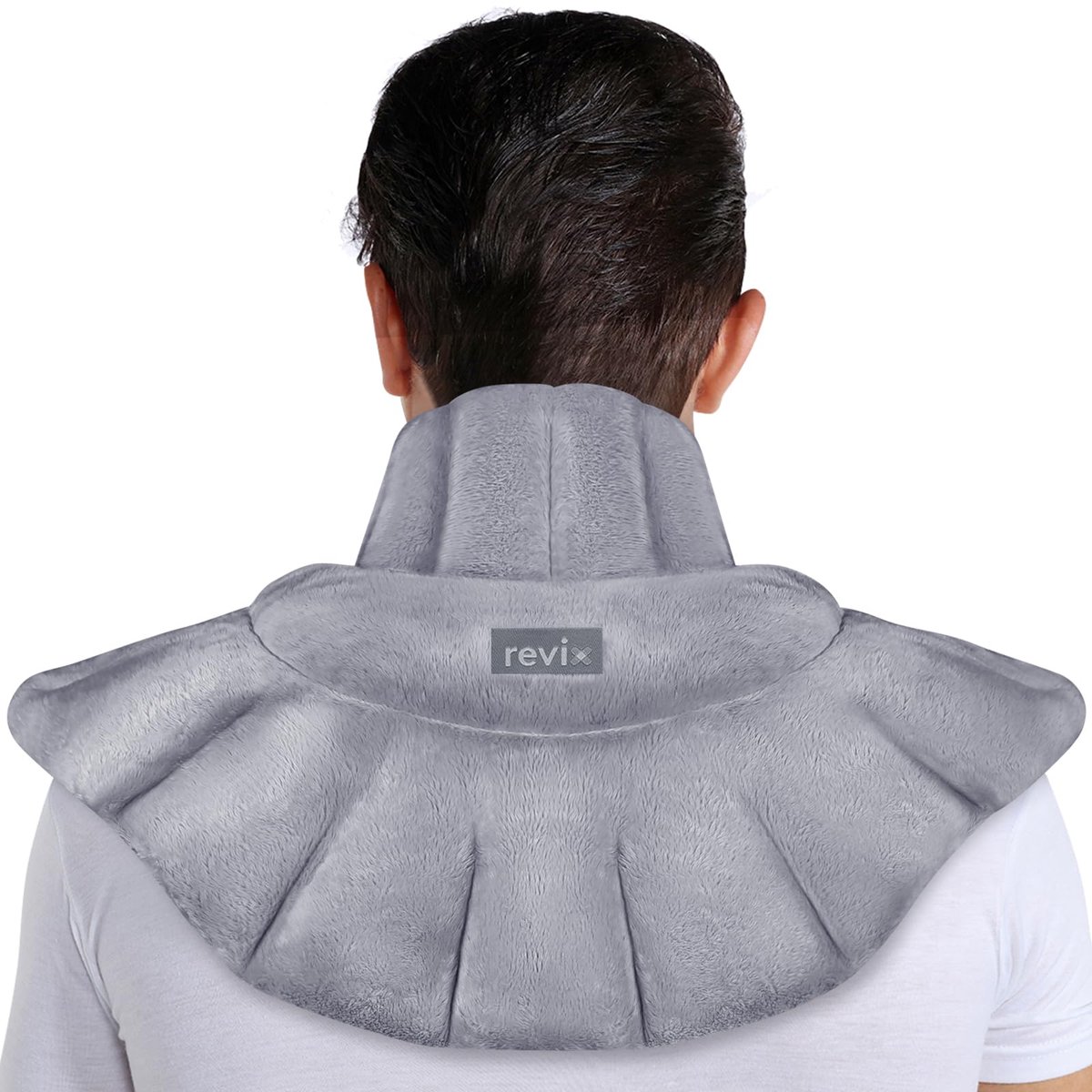 Dailygoods- Nekband XL - Verwarmd Magnetronverwarmingskussen - Warmtepakking tegen Rugpijn - Vochtige Warmte - Nek en Schouders - Stressverlichting - Warmtekussen