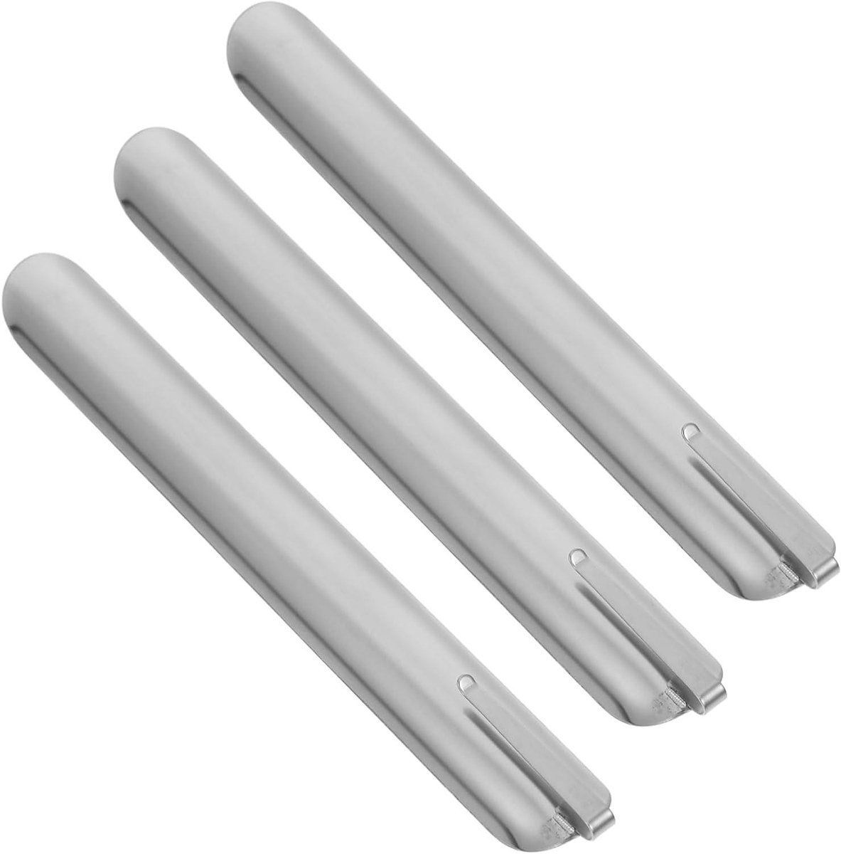 Kruimelveger Set - Tafelreiniger - Snel Tafels Schoonmaken - Roestvrij Staal - 3 Stuks - Zilver