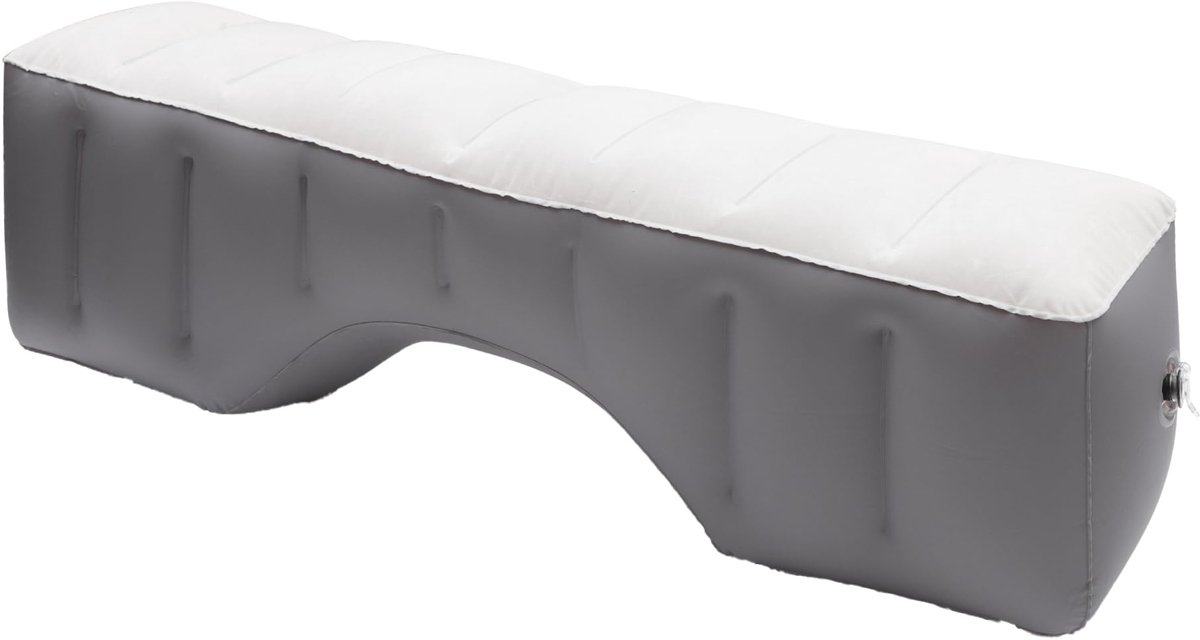 Dailygoods - Comfortabele Auto Matras voor Reis - Lichtgrijs