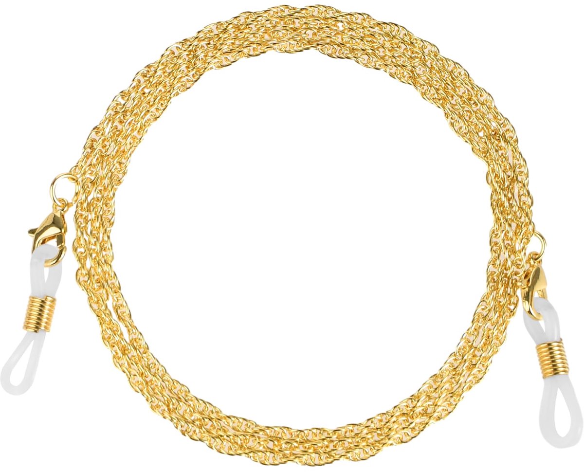 Dailygoods - Dames Brilketting - Stijlvolle Brilband in Zilver en Goud