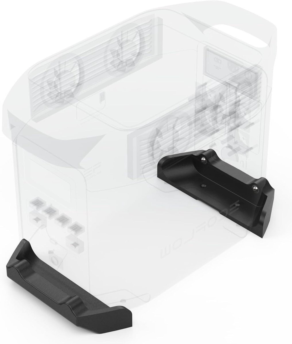 Accu Houder - Draagbare Batterijhouder - Veilige Montage - Specifiek Voor Ecoflow Delta 2 MAX