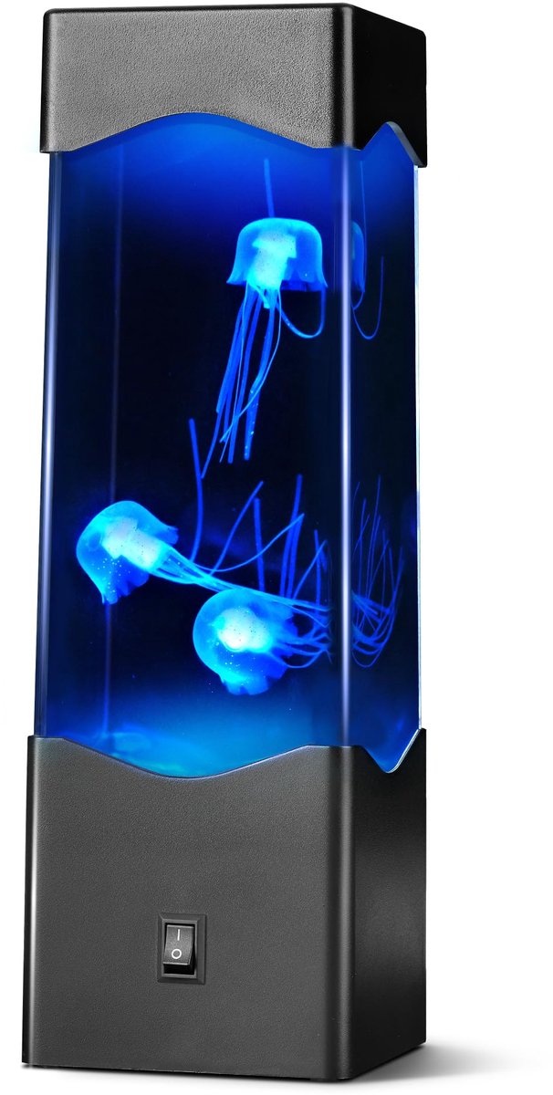 SnelShoppen - Faithorse Kwallen Lamp Lavalamp - Zwevende Kwallen Lamp met Kleurverandering - LED Jellyfish Lamp voor Sfeervolle Decoratie - Perfect al
