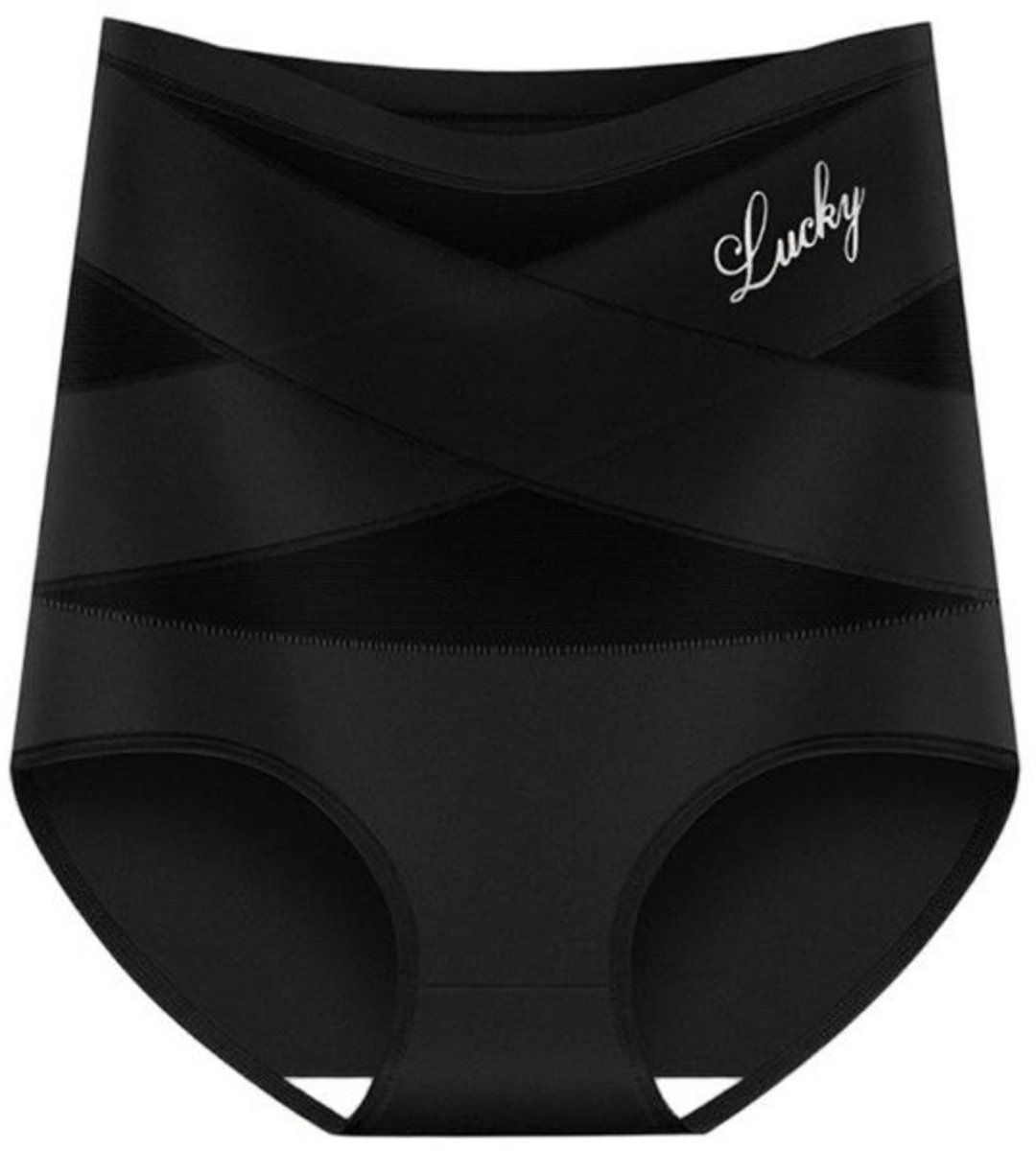 Damesondergoed - Maat S - Taille 71-74 cm - Slipje met hoge taille - Onderbroek - Ademend ondergoed - Slipje - Corrigerend slipje - Damesondergoed - Damesondergoed voor thuis - Perfect om thuis te dragen