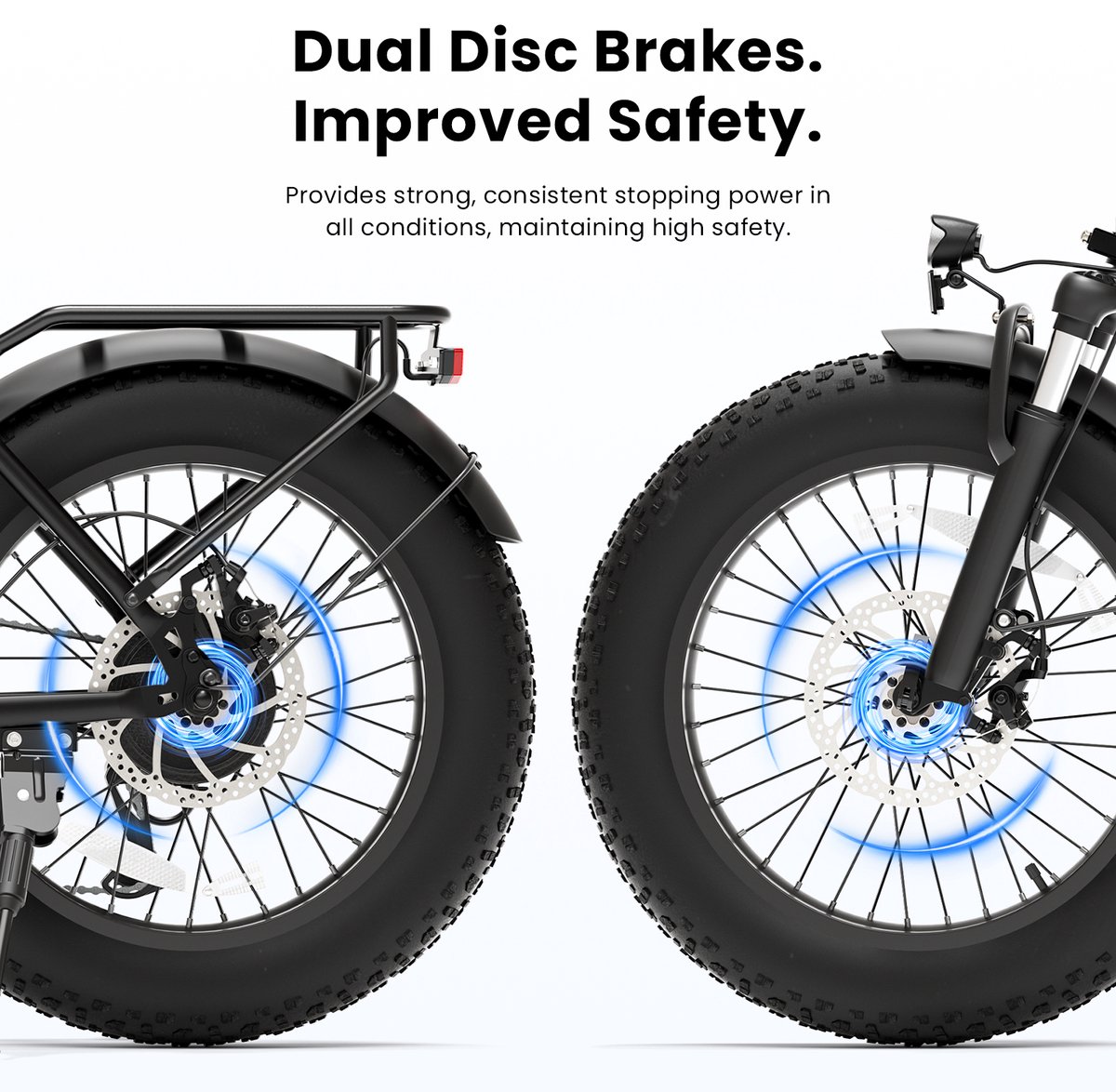 Touroll S3 Elektrische Fiets - Opvouwbare Fatbike - 468Wh Verwijderbare Accu thumbnail 5