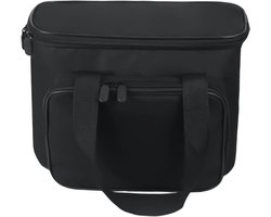 Koffiezetapparaat Reisdrager - Draagbare Koffietas Organizer - Koffie Meenemen - Gewatteerde Bescherming - 30 x 12 x 24 cm - Zwart