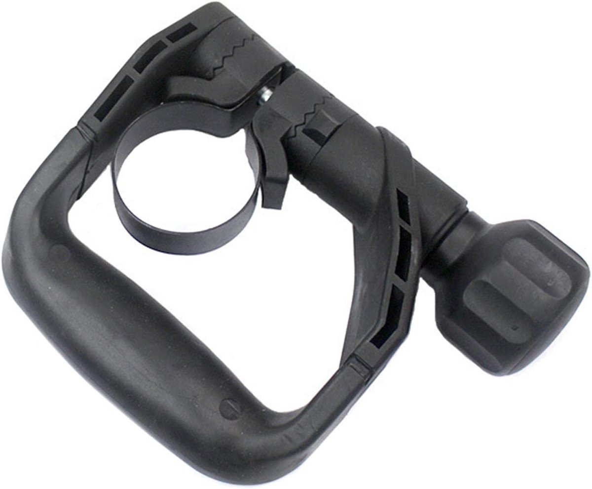 Verstelbare zijgreep - Boorhamer handgreep - Veilig transport - Brede compatibiliteit - 165 x 134 mm - Zwart