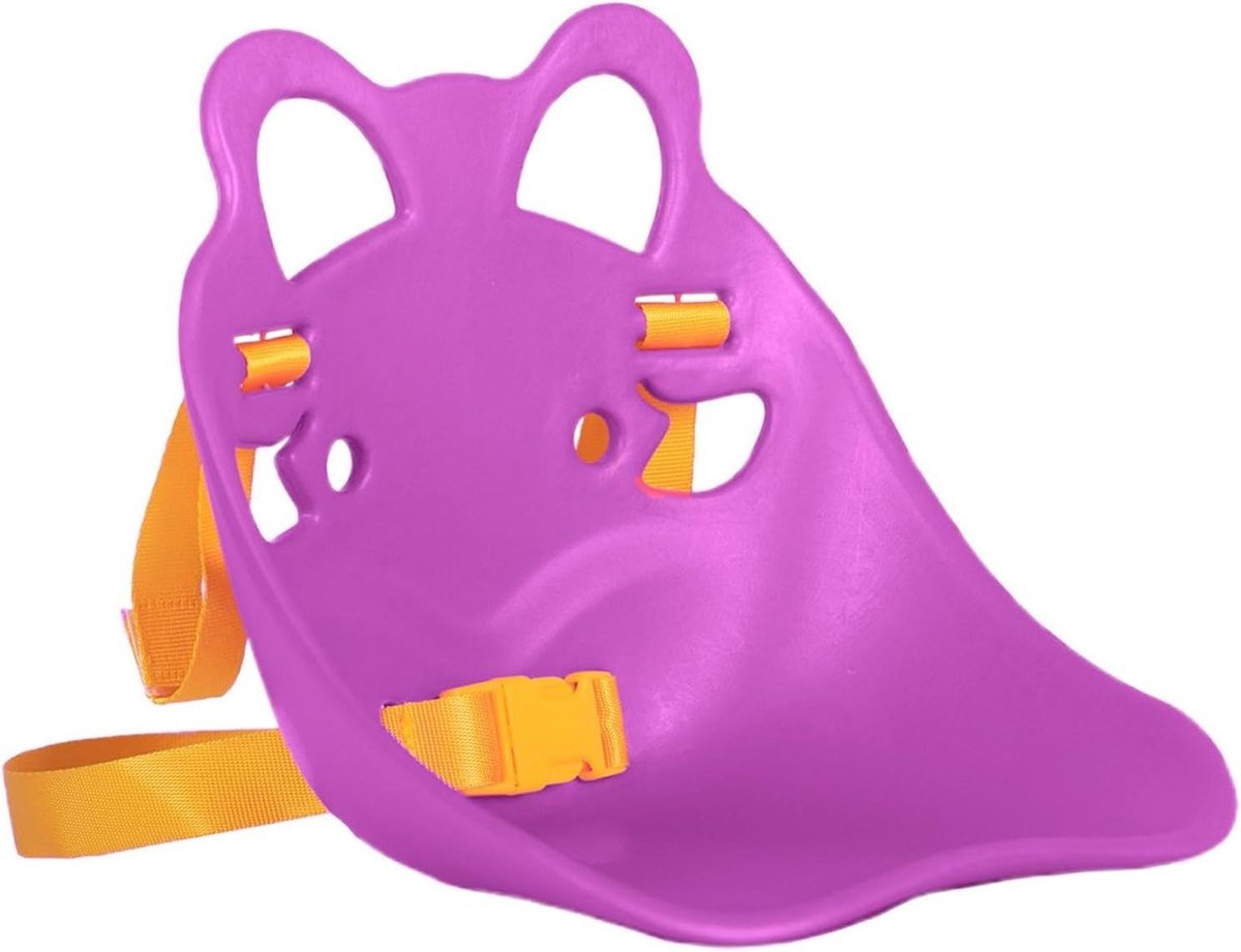 Fietsstoeltje Kinderen - Zadel Houder - Samen Fietsen - Eenvoudige Bevestiging - 20 cm Breed - Paars