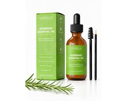 Covelle - Rozemarijn Haarolie - 60ml - Haarserum - Haaruitval - Wenkbrauw - Wimperserum - olie - Rosemary- hair oil - Baardgroei