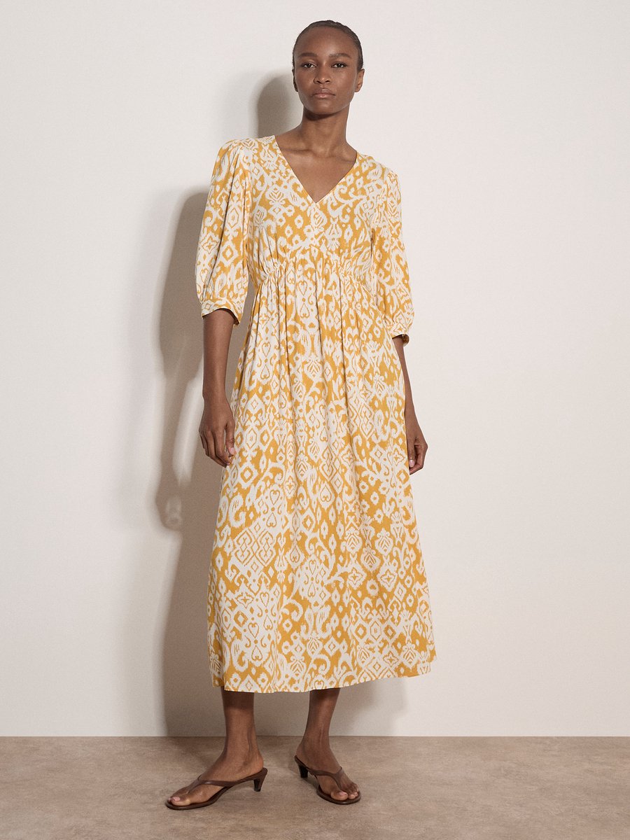 Tapestry Ikat Midi-jurk