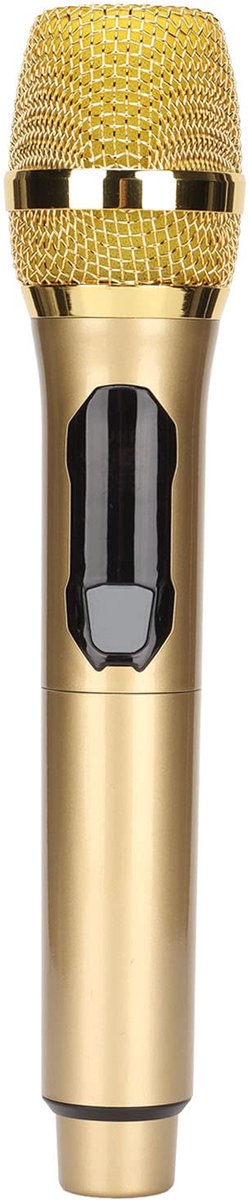 SnelShoppen - Draadloze Microfoon Karaoke Bluetooth Handmicrofoonsysteem met LED-scherm, Stabiel Signaal, Ideaal voor Feesten, Conferenties, Thuisgebr