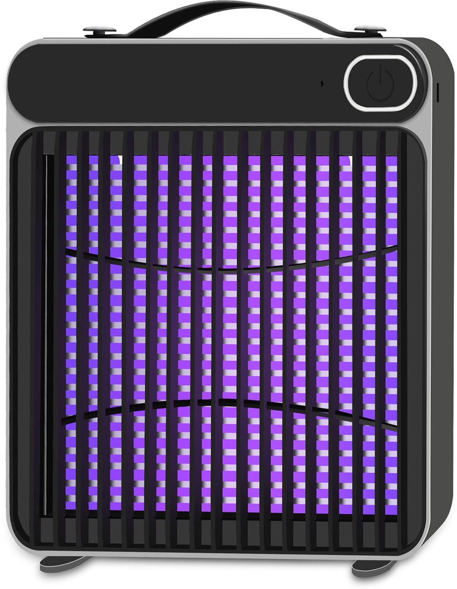 SnelShoppen - Elektrische Insectenverdelger, Wandgemonteerde Muggenlamp, Sterke Vliegenval met Kabel, Insectenlamp voor Binnen en Buiten, Ideaal voor