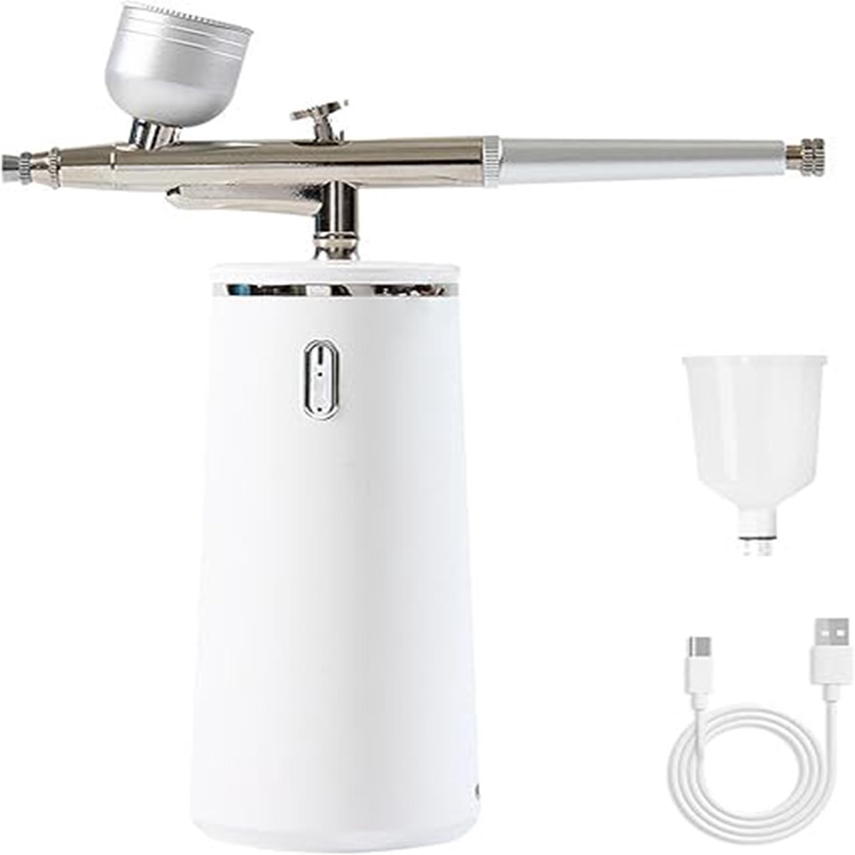 Nano gezichtsspray met zuurstofinfusie - Draagbare hogedruk-airbrush voor diepe hydratatie van de huid en voorbereiding op huidverzorging/make-up