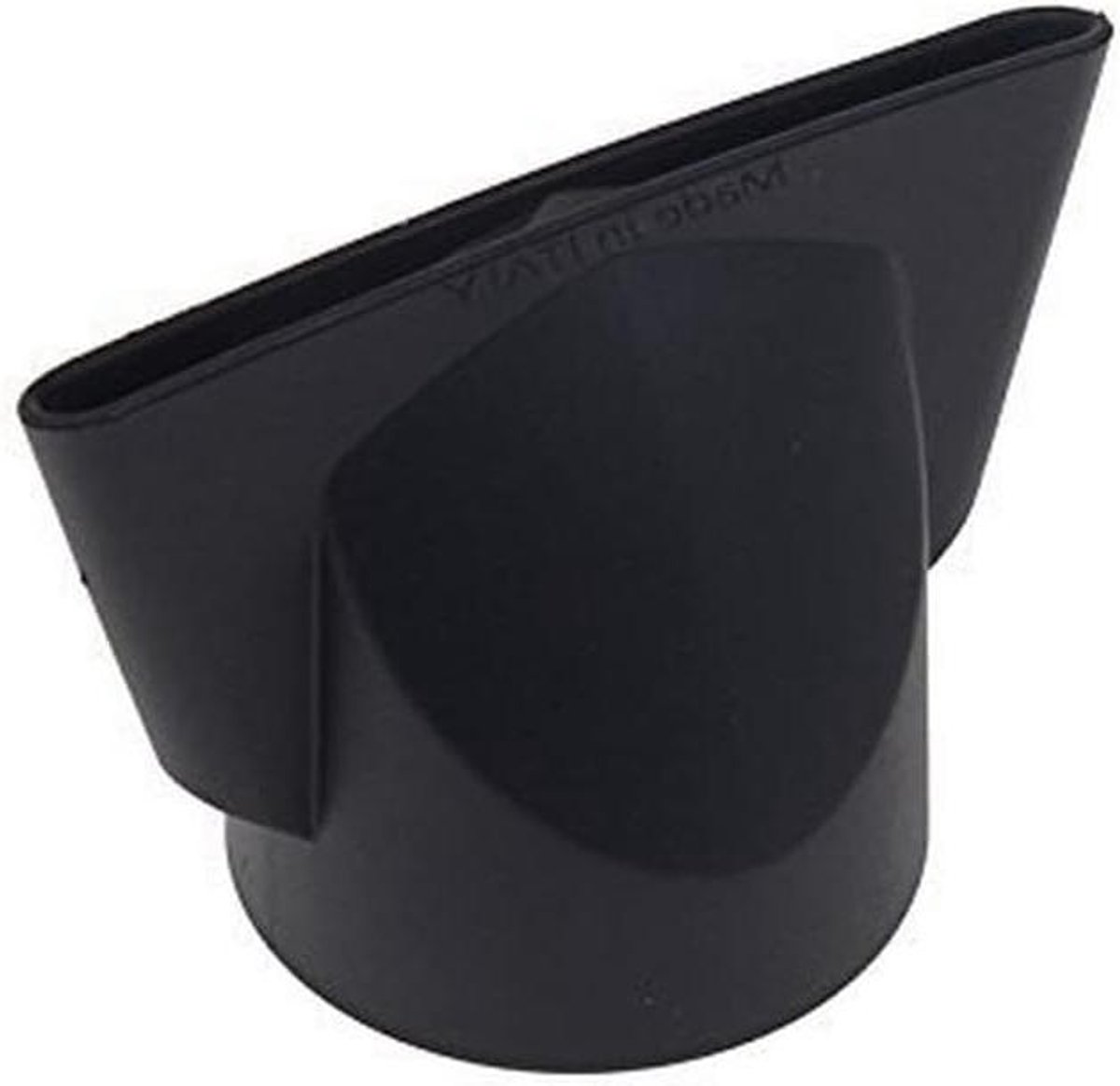 Centrummondstuk Haardroger - Stylingmondstuk Föhn - Nauwkeurig Haar Stylen - Ultra Fijne Uitgang - 75 mm Breed - Zwart
