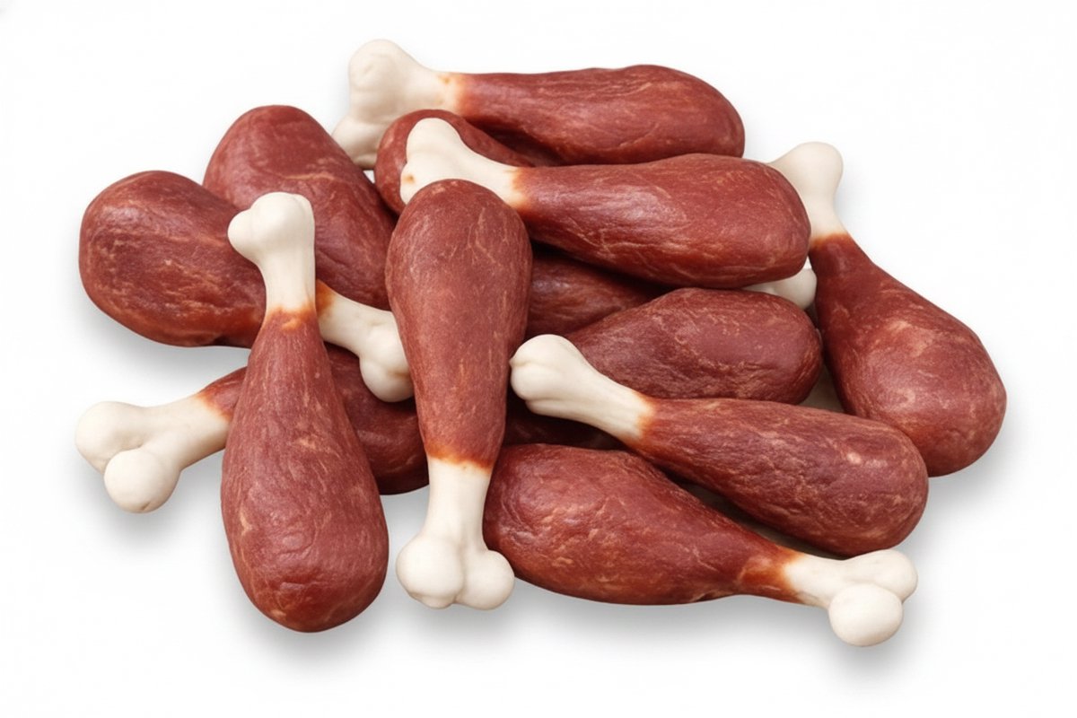 animalking Eend Drumsticks voor Honden - Natuurlijke Kauwsnack - 350 gram