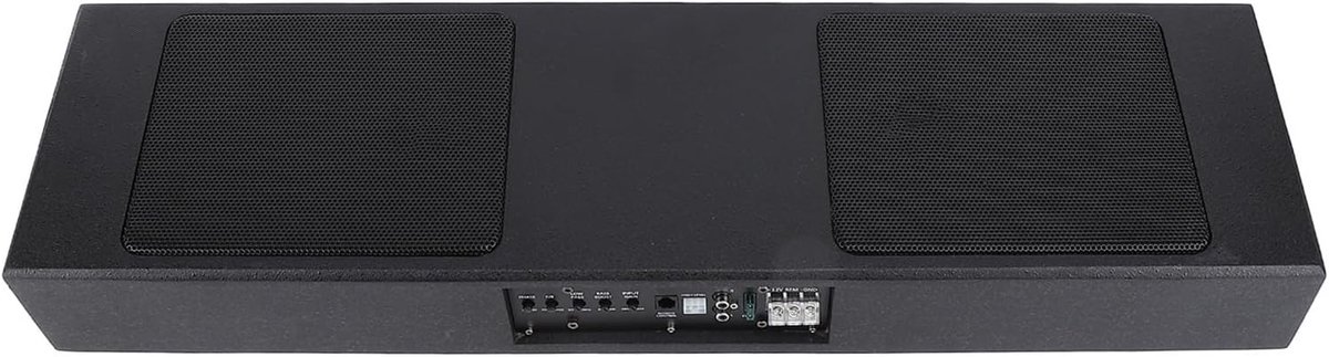Auto Subwoofer - Onderstoel subwoofer - Verbeteren geluid - Slank ontwerp - 6x9 Inch - Zwart – foto 6
