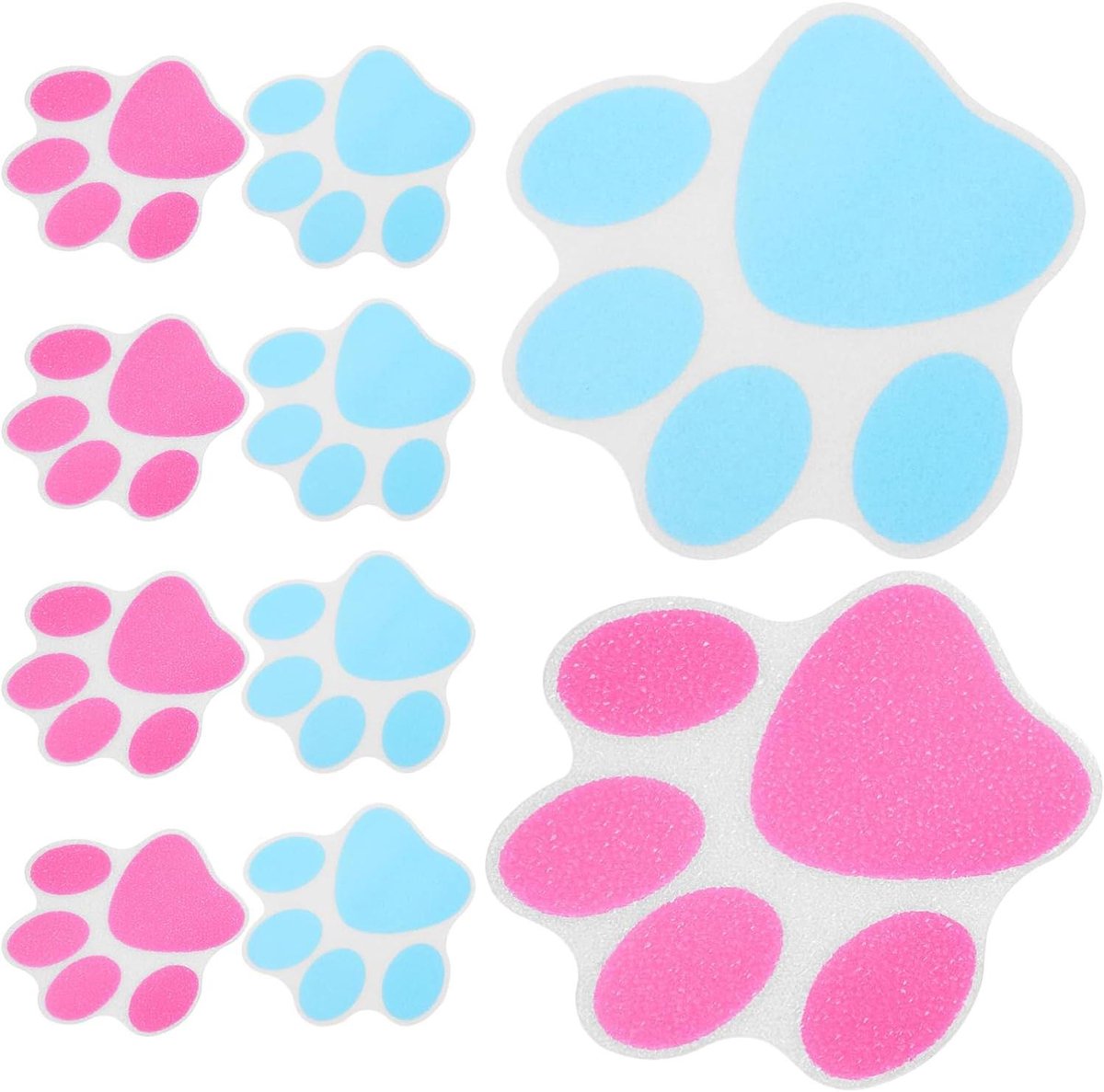Antislip Badstickers - Zelfklevende Strips - Veilig Zwemmen - Hoge Wrijving Grip - 10 Stuks - Diverse Kleuren